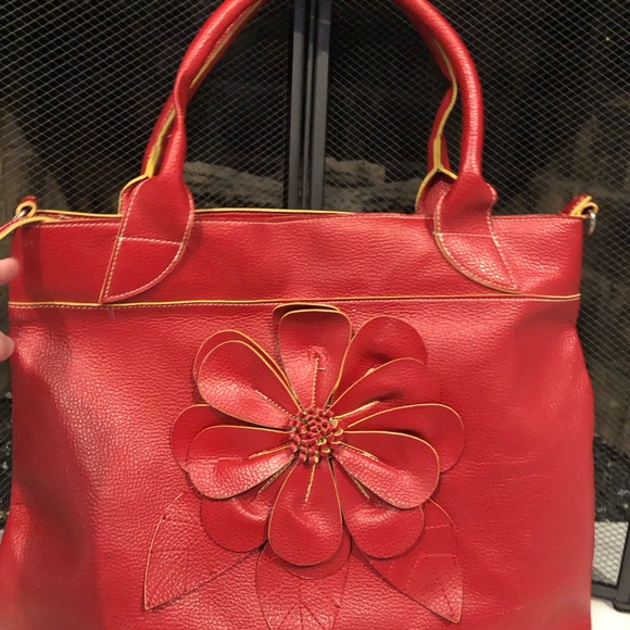 Mellow World Large Leather Tote Bag - Picture 3 of 3